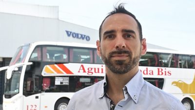 Águila Dorada Bis es la primera empresa en probar los nuevos sistemas de seguridad de Volvo Buses.