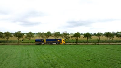 Foto van de Volvo FH Electric van Nick Willigenburg