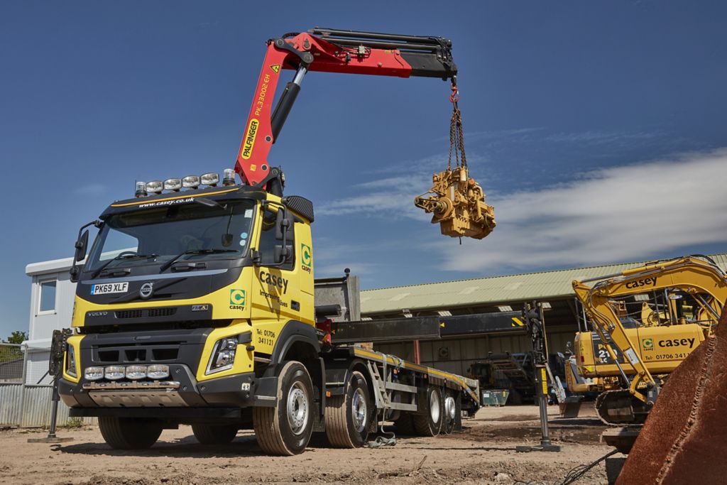 Casey Plant Hire gets an upgrade with new Volvo FMX