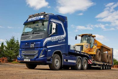 Celmisa Plant Hire has continued a decades-long relationship with Volvo by taking delivery of a new FH 540 Globetrotter 6x4 tractor unit.