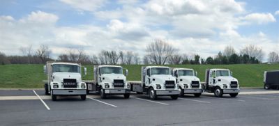 Clinton Aluminum, the largest distributor of aluminum mold plate in North America and a premier supplier of stainless steel and aluminum plate, rod, bar and sheet, is putting Mack® MD7 models to work hauling its heaviest materials, citing the medium-duty trucks’ strong performance and dependability. As a result, the company said it plans to convert its fleet of 34 vehicles to an all-Mack fleet. 