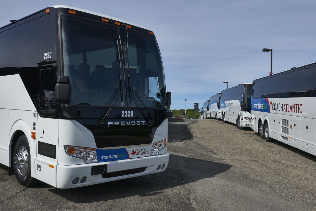 Coach Atlantic Maritime Bus Takes Delivery Of 10 Prevost H3-45 Coaches – The First Of 50 Over Five Years