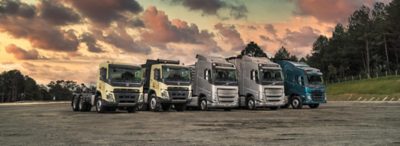 Nova linha de caminhões Volvo