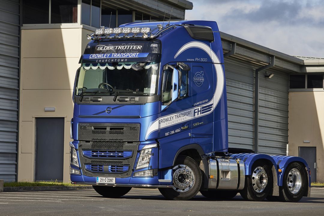 Volvo FH with I-Save delivers impressive fuel savings for Crowley Transport (Churchtown)