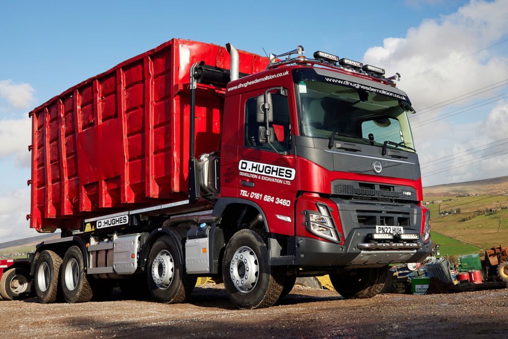 D Hughes Demolition upgrades its fleet with new Volvo FMX