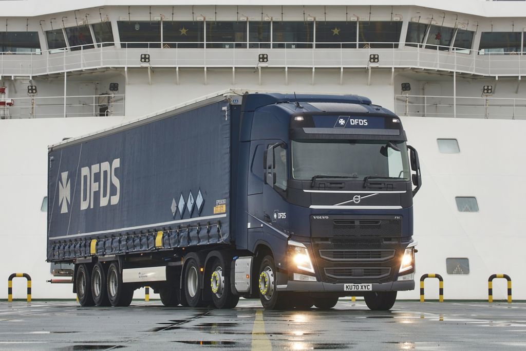 New Volvos sail into service with DFDS