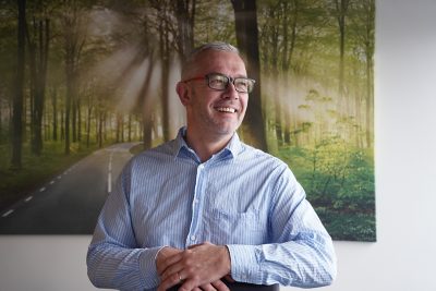 Kristis Avižinas, „Volvo Lietuva“ serviso direktorius ir buvęs savanoris „Jaunimo Linijoje“