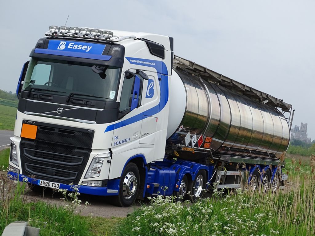 Brian Easey Transport has taken delivery of a new Volvo FH with I-Save