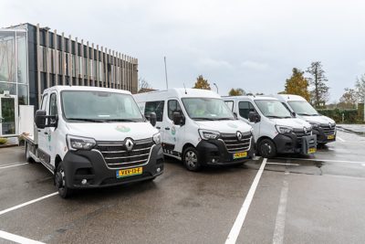 Voor alle werkzaamheden een Renault Master