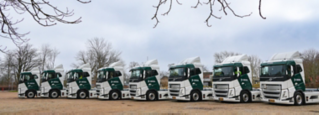 DEKRA A/S har fået leveret 8 elektriske Volvo lastbiler