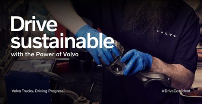Drive sustainable - with the Power of Volvo