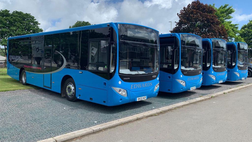 Edwards Coaches keep the community moving across Wales