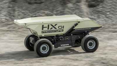 HX 01 Prototype, an autonomous truck from Volvo Group