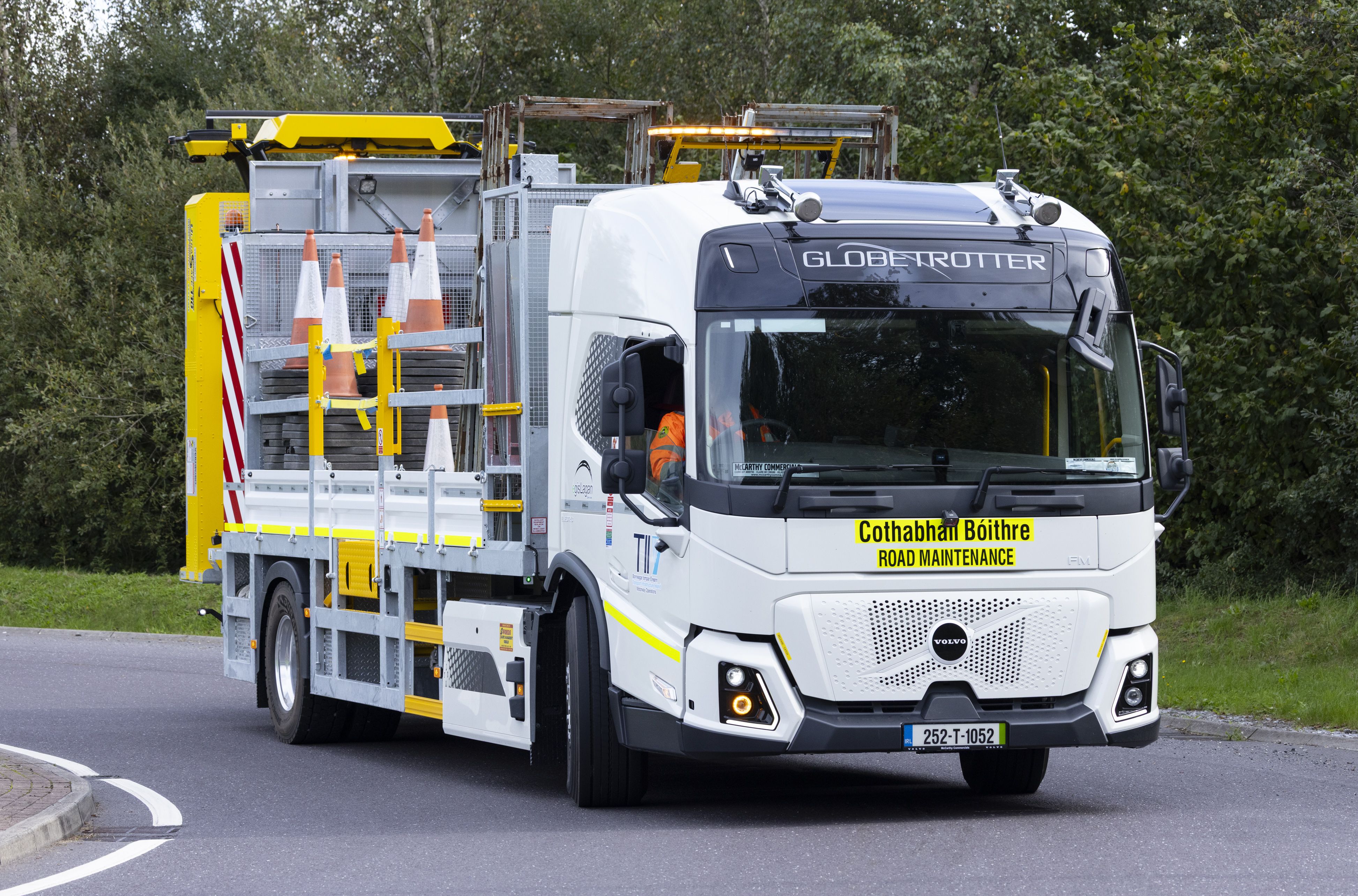 First all-electric Volvo FM Low Entry hits the road in Ireland