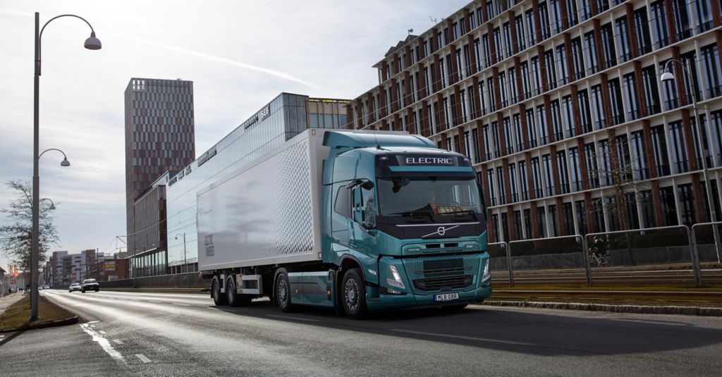 Volvo Trucks lidera mercado europeu de caminhões elétricos