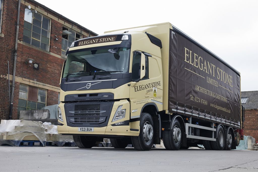 New Volvo FM rigid makes a solid start at Elegant Stone