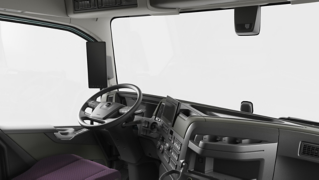 Volvo FM Low Entry visibility steering wheel