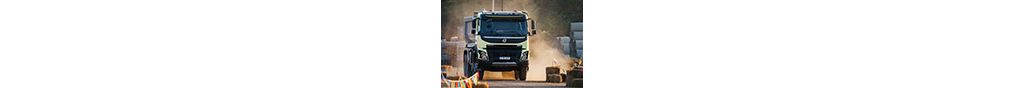 Four-year-old Sophie tests an 18-tonne Volvo truck