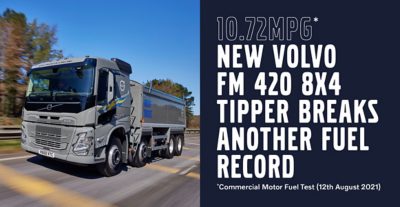 Commercial Motor Fuel Test..new Volvo FM 420 8x4 - 10.72mpg