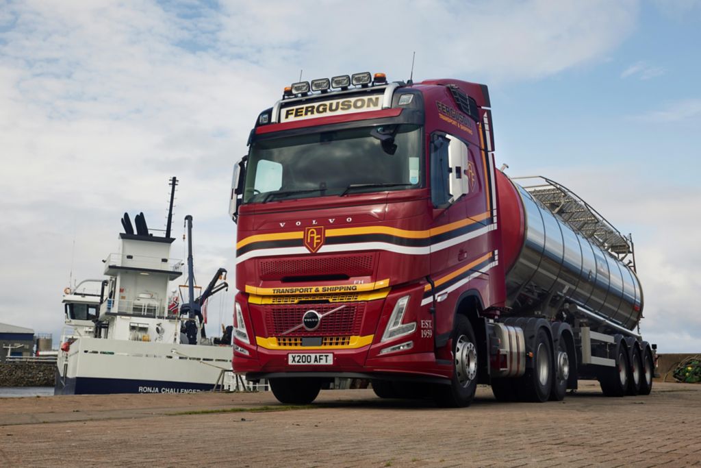 New FH Aero delivery keeps Volvo Trucks front and centre at Ferguson Transport