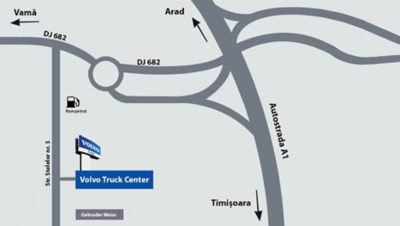 Harta localizare Truck Center Sibiu
