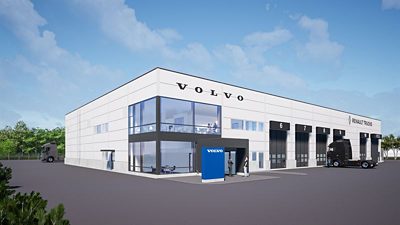 Porvoo Volvo Truck Center, Harabackankatu 12