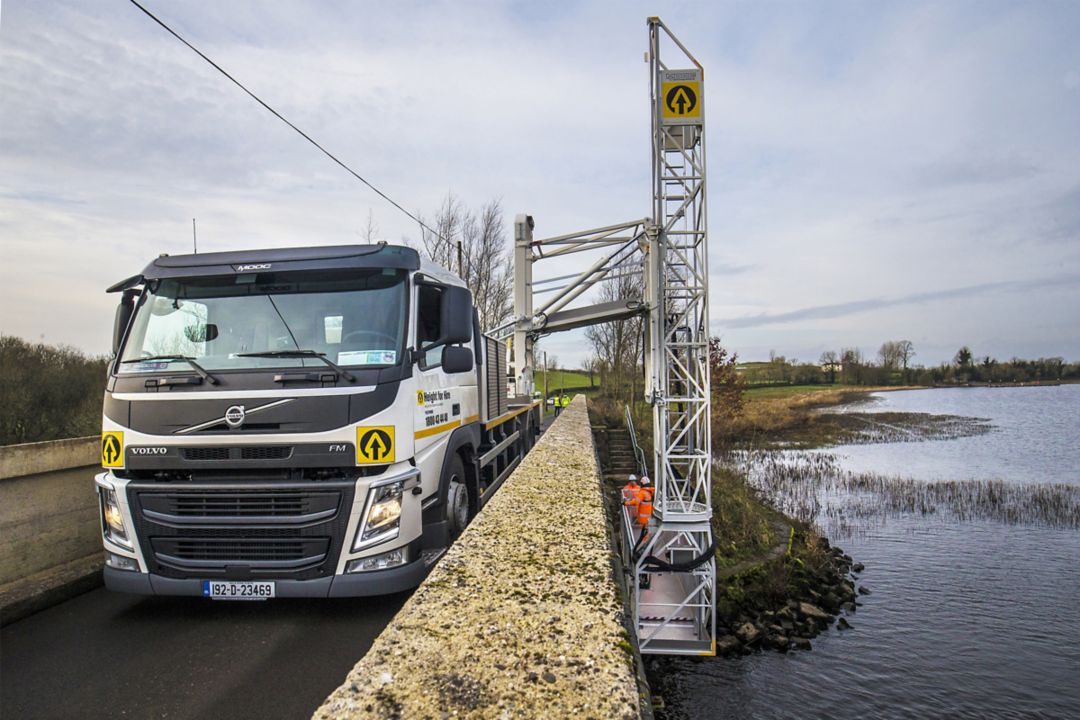 Volvo FM is the perfect fit for Height for Hire's underbridge unit