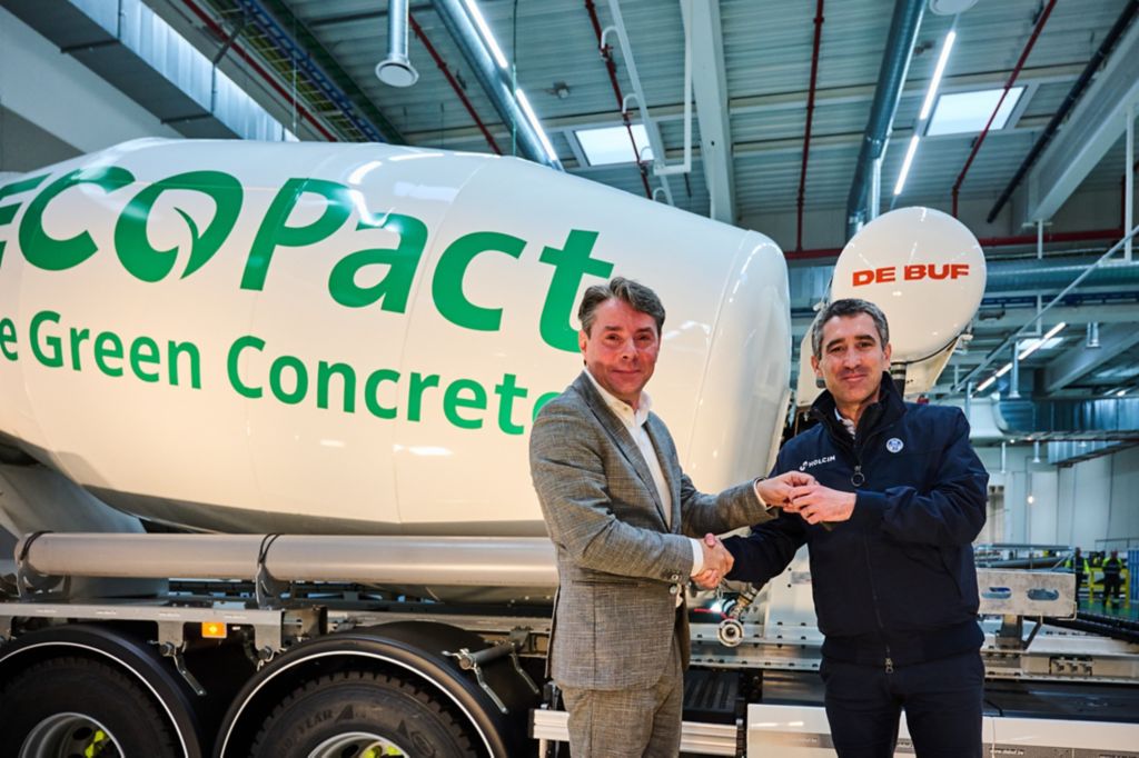 Eerste 100% elektrische betonmixer binnen constructiesector