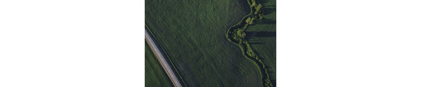 Hydro cells in trucking industry- Road through fields