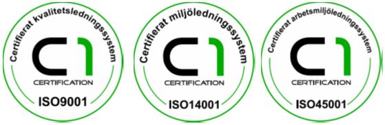 Finnvedens Lastvagnar certifierade enligt ISO 45001 – satsar på arbetsmiljön