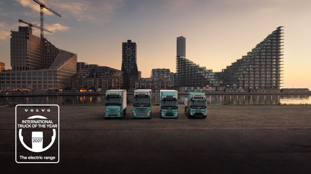 Volvo Trucks electric range wins International Truck of the Year 2027 award