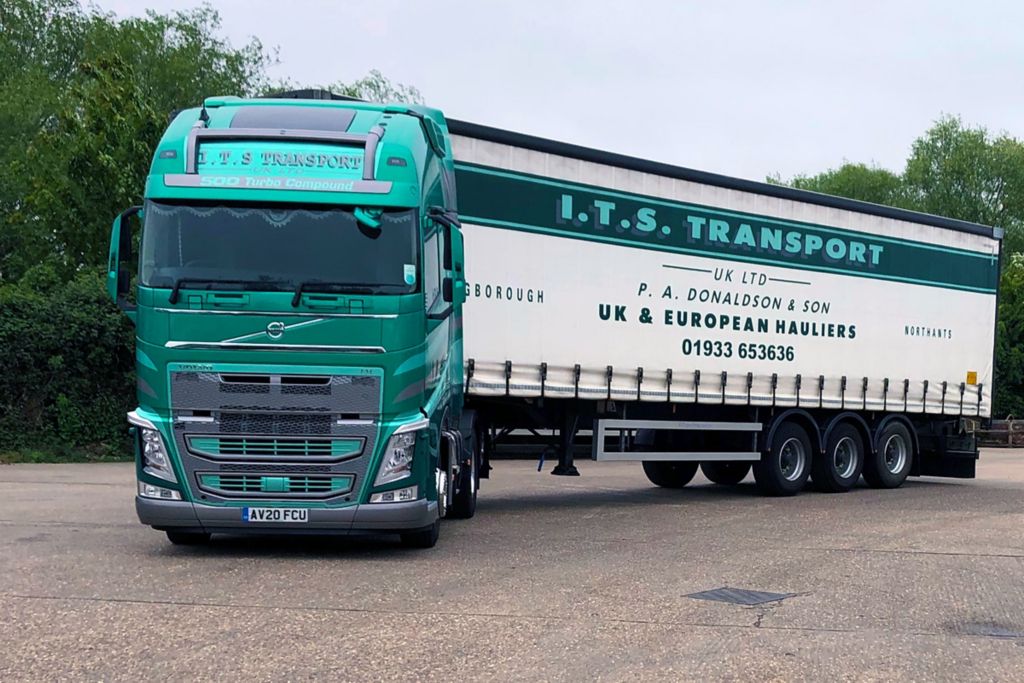 A new Volvo FH with I-Save 6x2 tractor unit has entered service with haulage specialist I.T.S. Transport.
