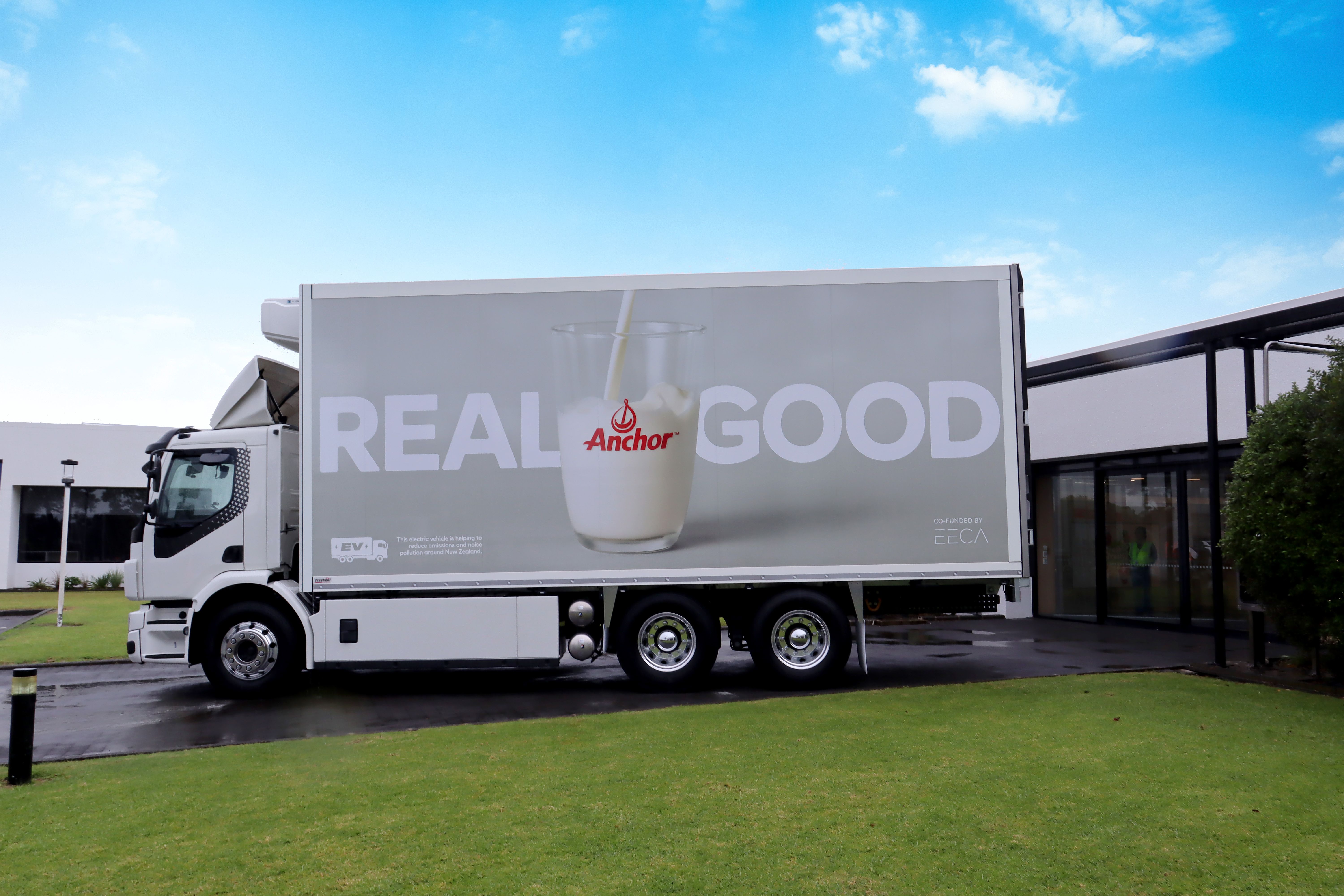 Volvo FE Electric Fonterra NZ