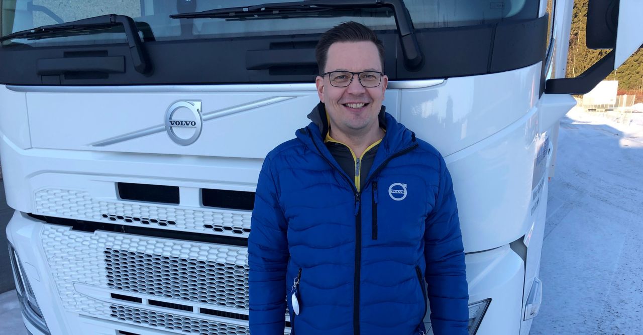 Janne Kangaskolkka myy jatkossa Volvo kuorma-autot Lahden lisäksi myös Porvoossa
