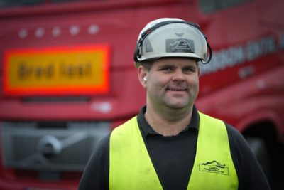  Damian Blanchard , förare på Martin & Servera