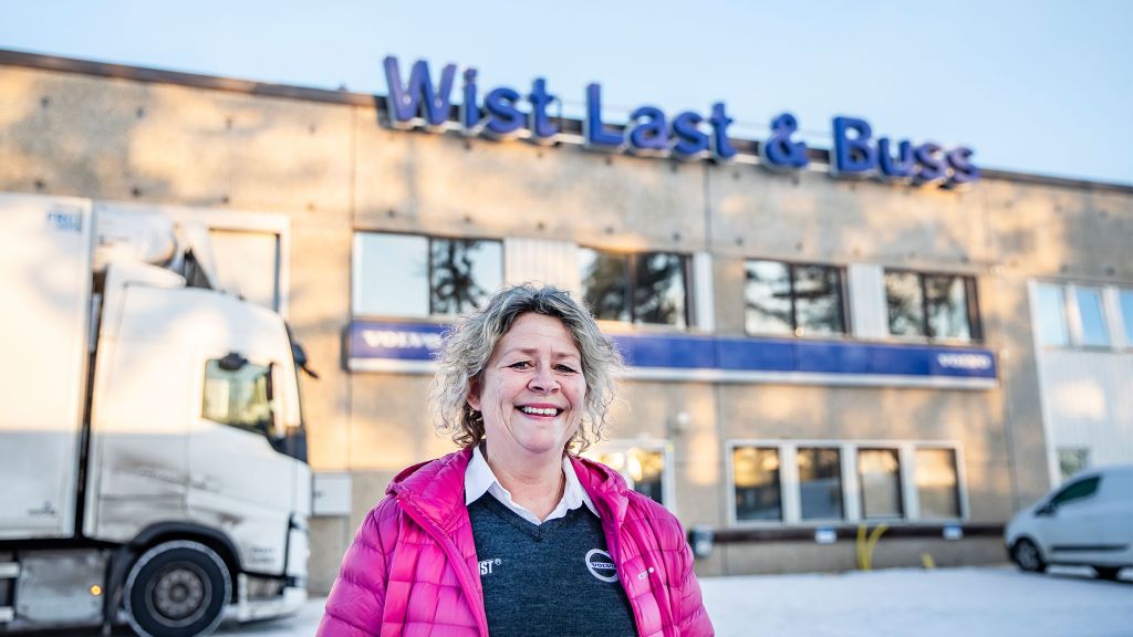 Kari Lenvik Althin, verksamhetsutvecklare hos Wist Last & Buss.
