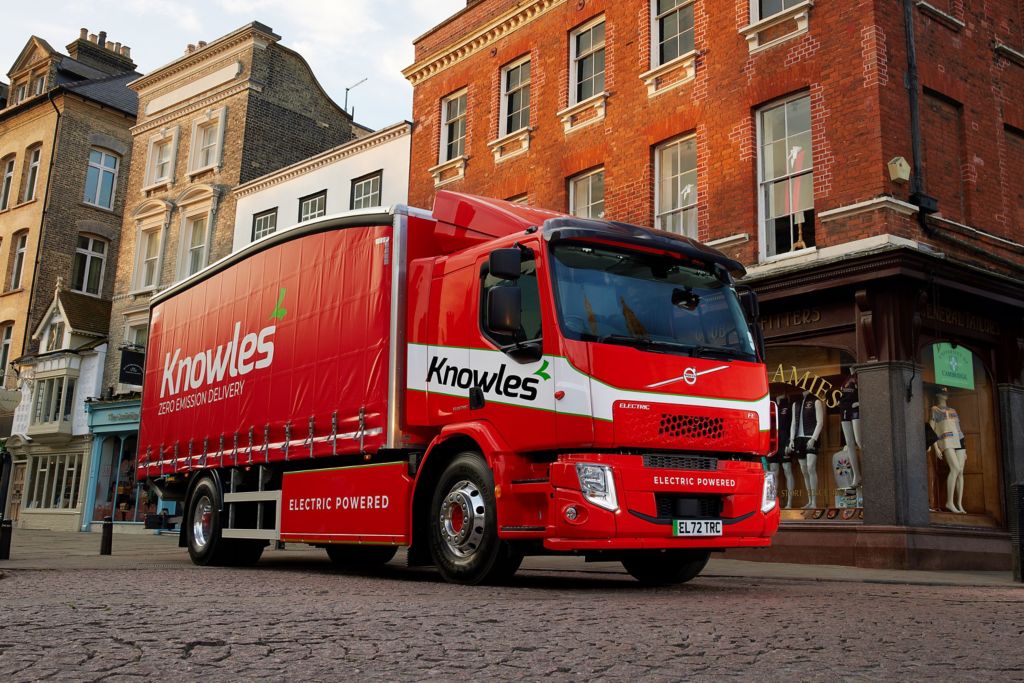 Volvo FE Electric - Knowles Logistics