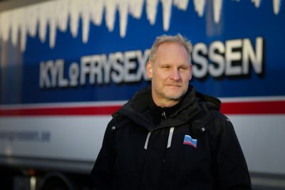 Jens Jandersson, fordon- och verkstadschef på förare på Kyl- och Frysexpressen