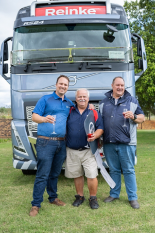 Reinke Logistix and Volvo Trucks handover