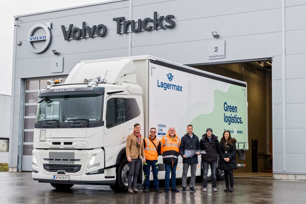 Volvo FM Electric für Zustellfahrten im urbanen Raum