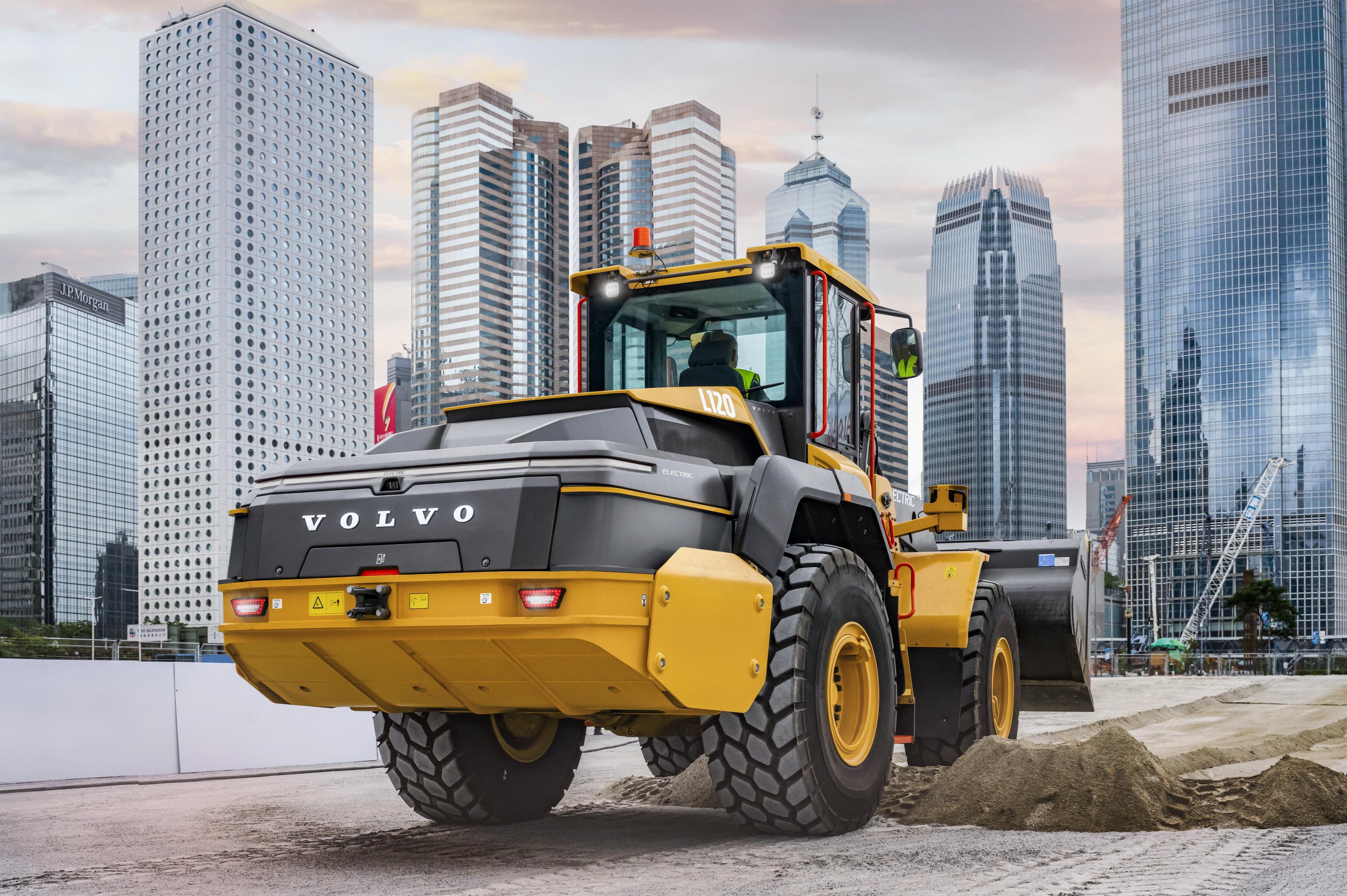 Volvo CE lança carregadeira L120 Electric 