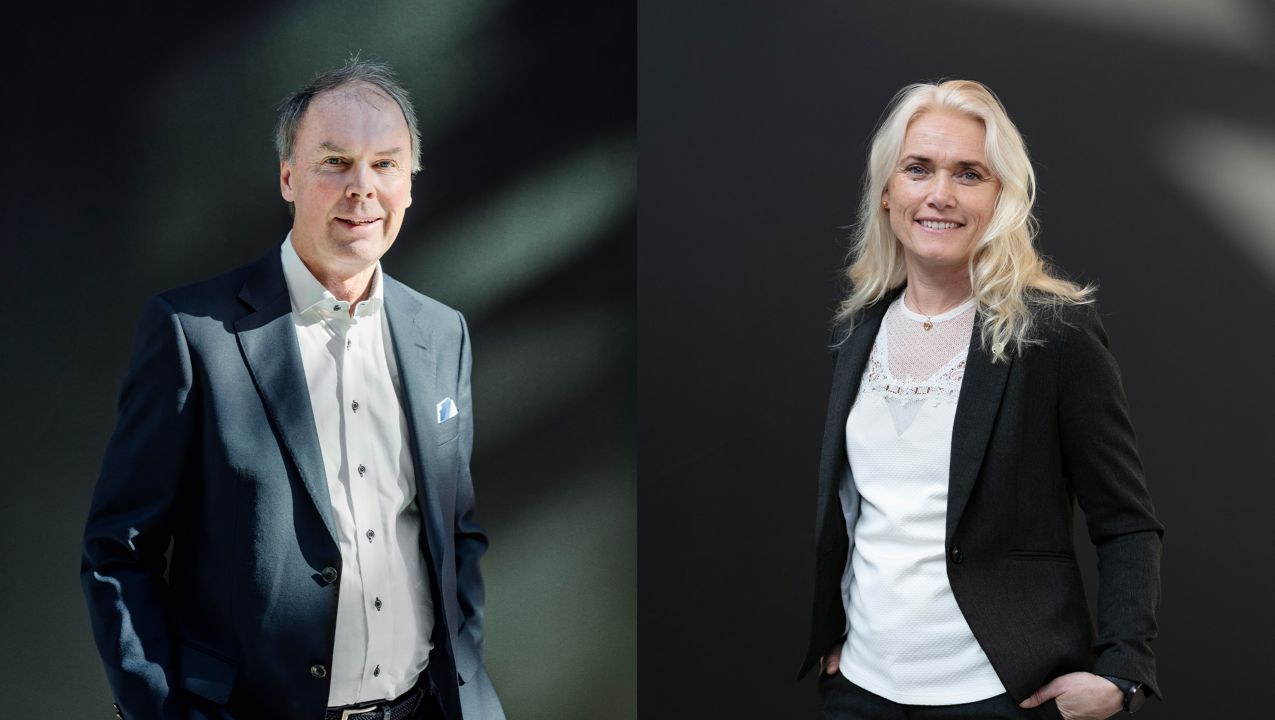 Lars Johansson and Maria Wedenby