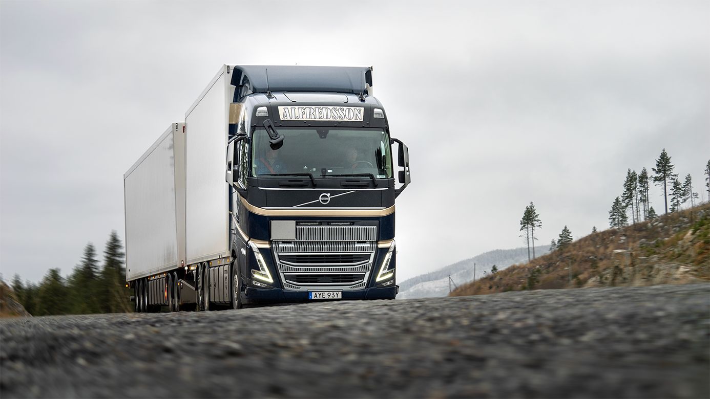 Alfredsson Transport gasar på för miljön och lönsamheten