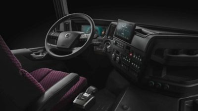 Nový interiér kabiny modelu Volvo FH