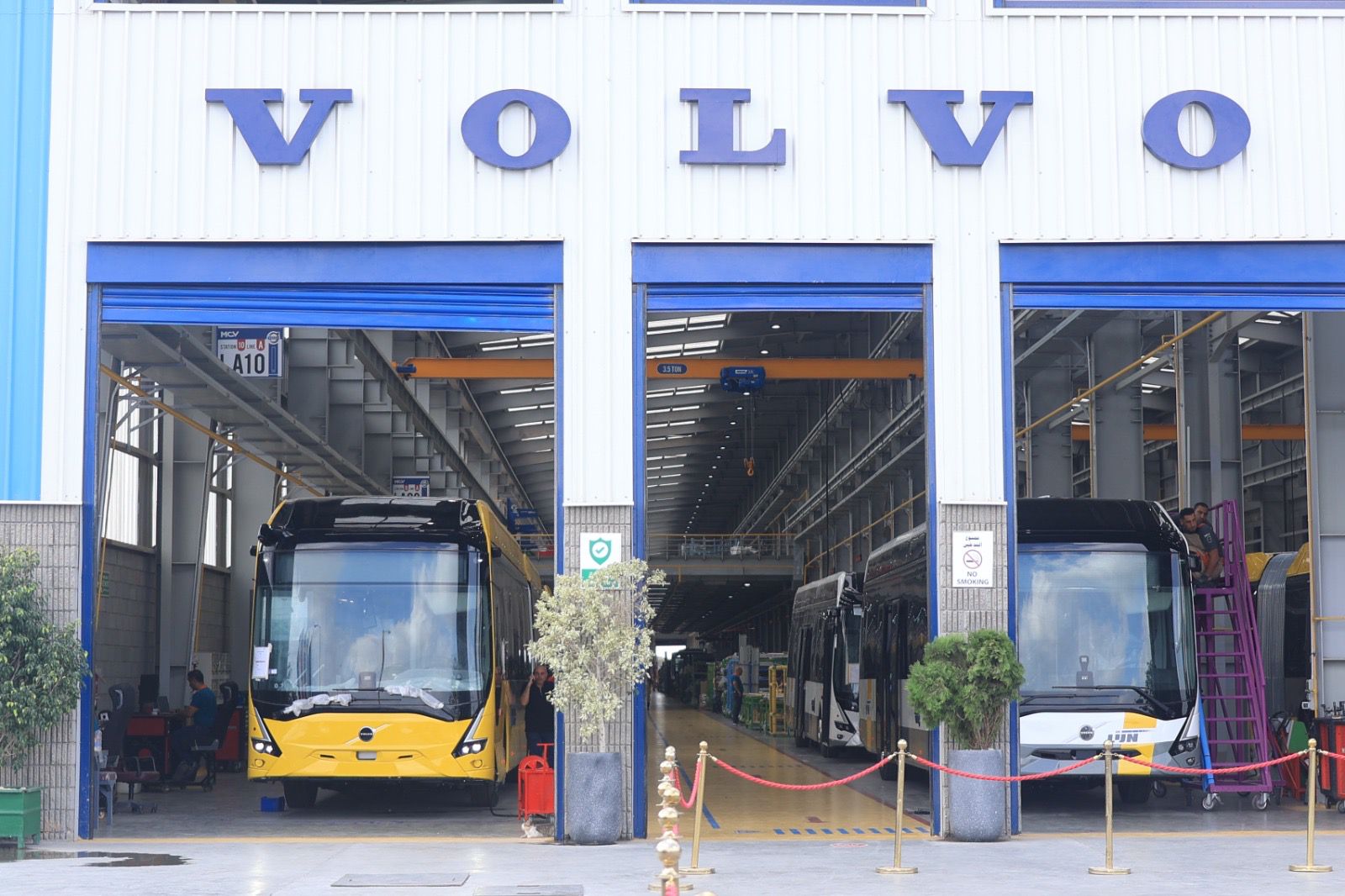 MCV opens an all-new manufacturing plant for Volvo’s electric buses for European markets
