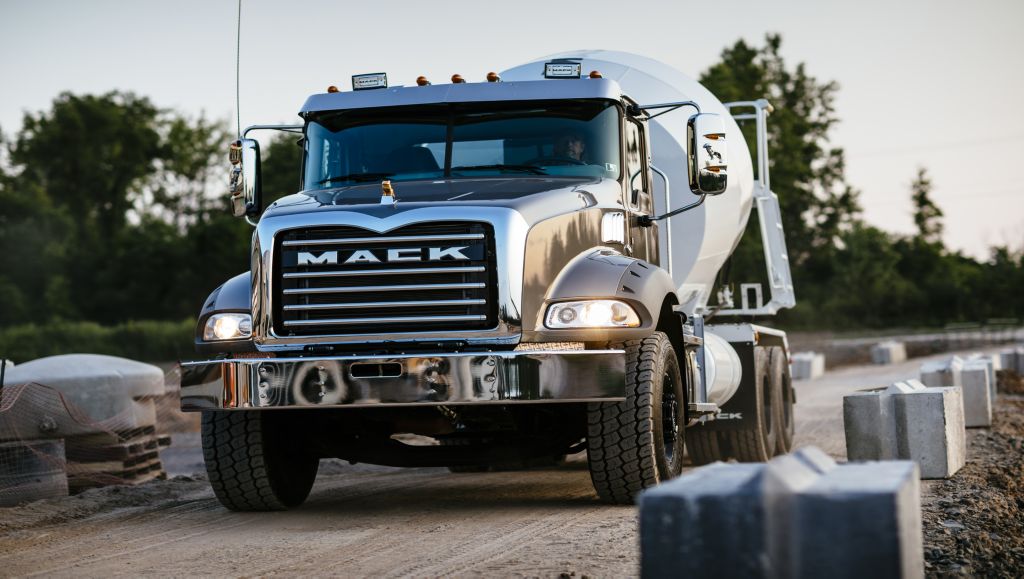 Mack® Granite® model construction trucks 