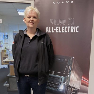 3. års lærling hos Volvo Truck Center