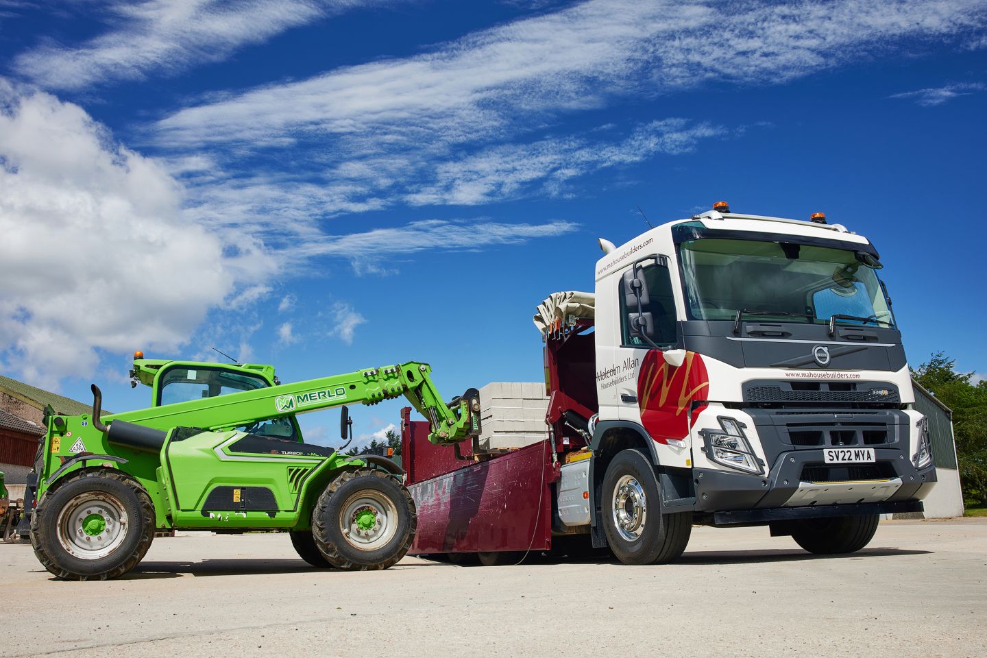 Volvo FMX 540 8x4, dumpers / tippers 2019-11 m.