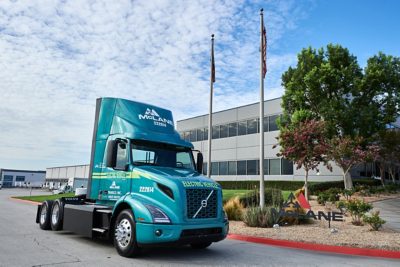 McLane Company Integrates Volvo VNR Electric Trucks Into Southern California Supply Chain Logistics 