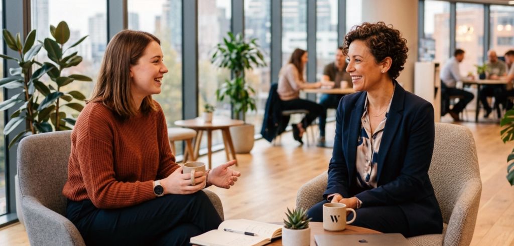 Women who have benefitted from mentorship